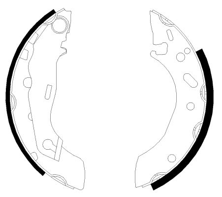 HELLA PAGID Комплект тормозных колодок 8DB 355 001-731